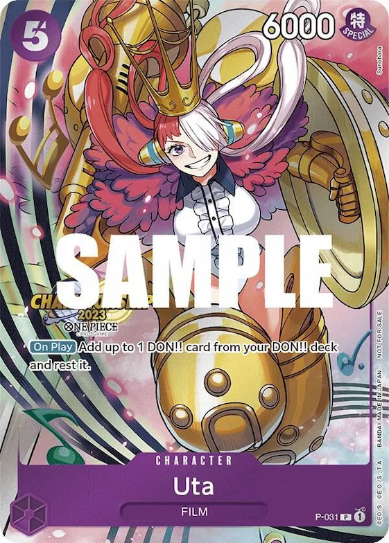 Uta (CS 2023 Event Pack) #p-031 – One Piece Promotion Cards