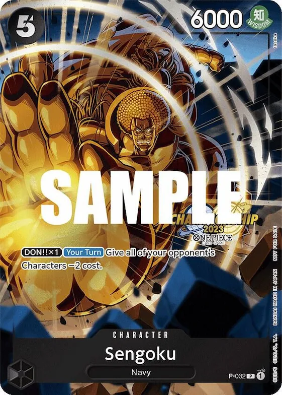 Sengoku (CS 2023 Event Pack) #p-032 – One Piece Promotion Cards