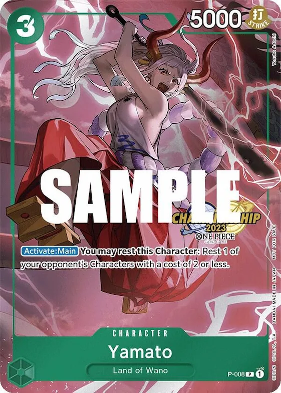 Yamato (CS 2023 Celebration Pack) #p-008 – One Piece Promotion Cards