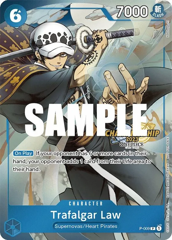Trafalgar Law (CS 2023 Celebration Pack) #p-009 – One Piece Promotion Cards
