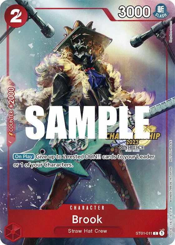 Brook (CS 2023 Celebration Pack) #st1-011 – One Piece Promotion Cards