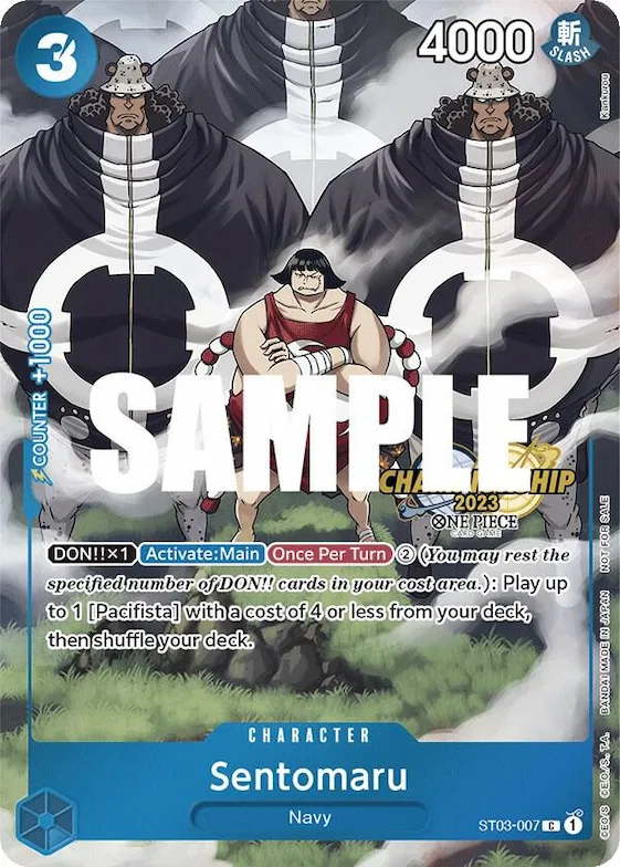 Sentomaru (CS 2023 Celebration Pack) #st3-007 – One Piece Promotion Cards