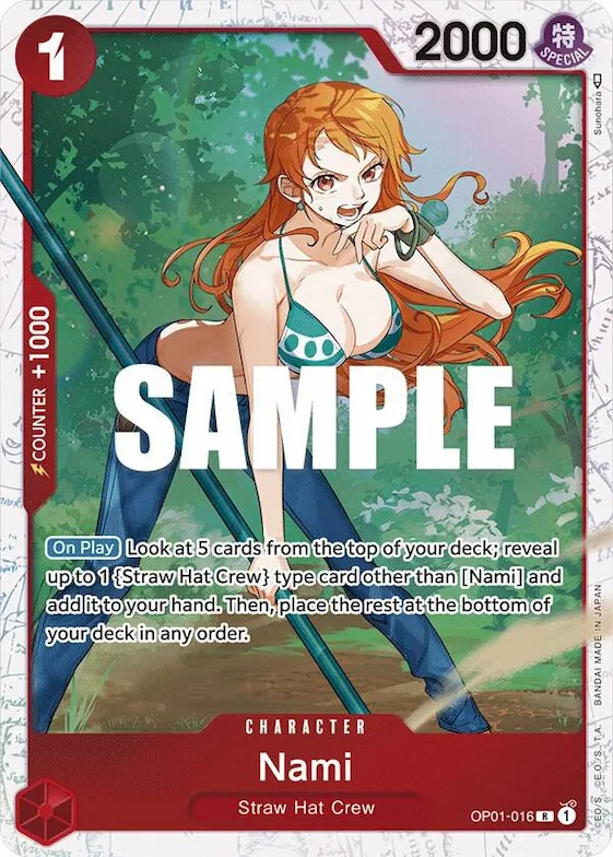 Nami - OP01-016 (Ultra Deck: The Three Captains) #op1-016 – One Piece Promotion Cards