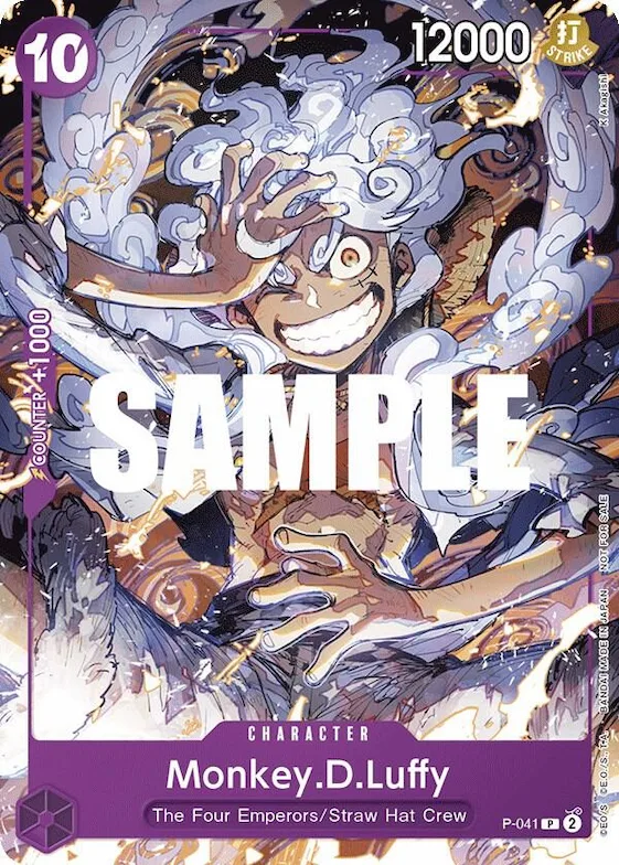 Monkey.D.Luffy (041) #p-041 – One Piece Promotion Cards