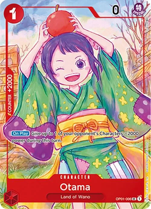 Otama (Japanese 1st Anniversary Set) #op1-006 – One Piece Promotion Cards