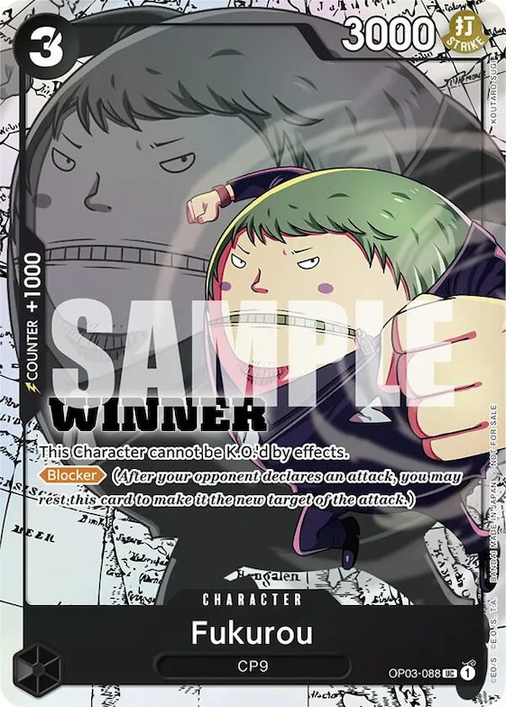 Fukurou (Winner Pack Vol. 6) #op3-088 – One Piece Promotion Cards