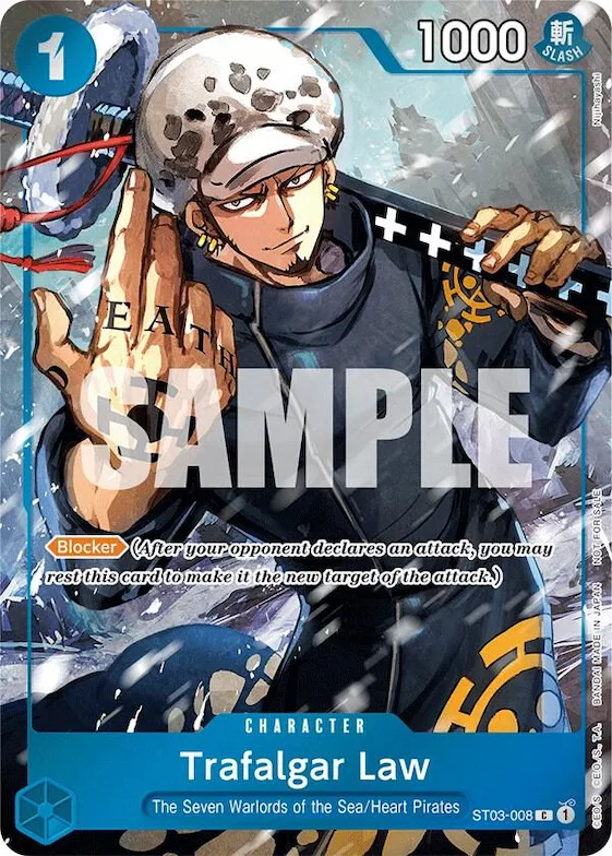 Trafalgar Law (Event Pack Vol. 3) #st3-008 – One Piece Promotion Cards