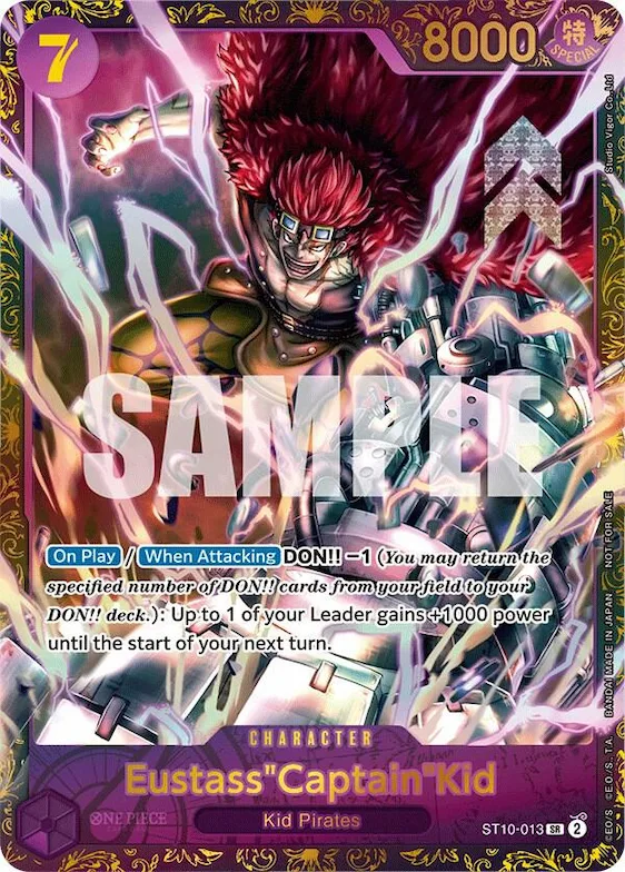 Eustass"Captain"Kid - ST10-013 #st10-013 – One Piece Promotion Cards