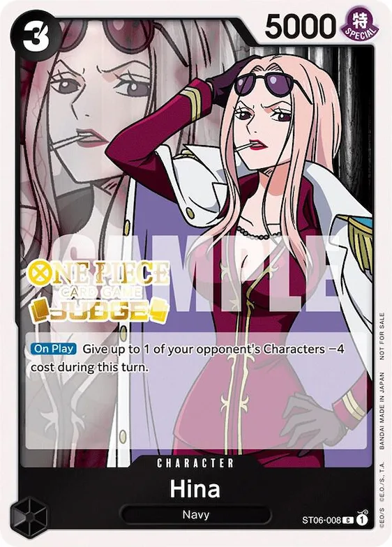 Hina (Judge Pack Vol. 3) #st6-008 – One Piece Promotion Cards