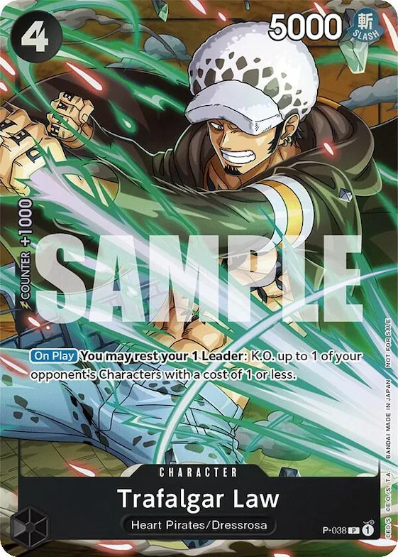Trafalgar Law (Event Pack Vol. 4) #p-038 – One Piece Promotion Cards