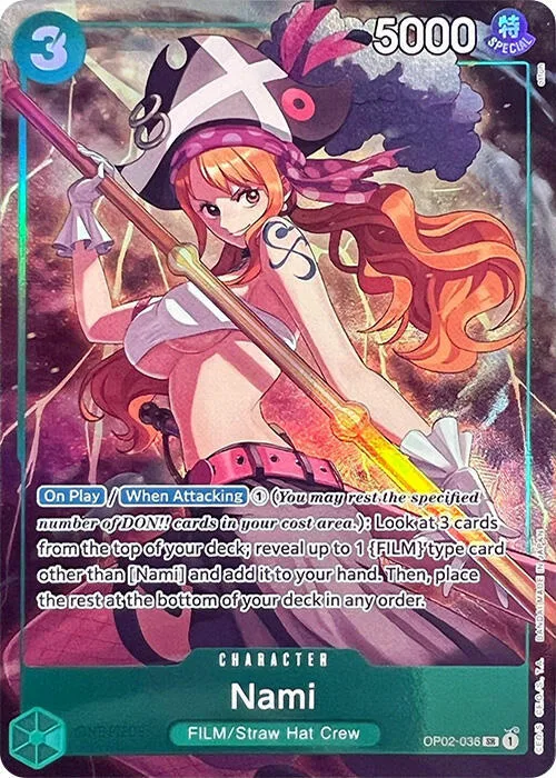 Nami (Premium Card Collection -Best Selection Vol. 1-) #op2-036 – One Piece Promotion Cards