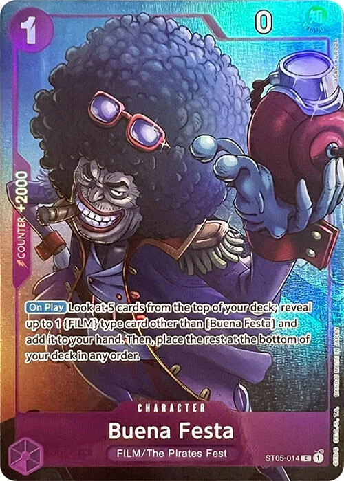 Buena Festa (Premium Card Collection -Best Selection Vol. 1-) #st5-014 – One Piece Promotion Cards