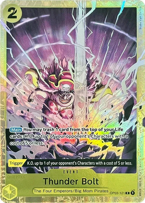 Thunder Bolt (Premium Card Collection -Best Selection Vol. 1-) #op3-121 – One Piece Promotion Cards