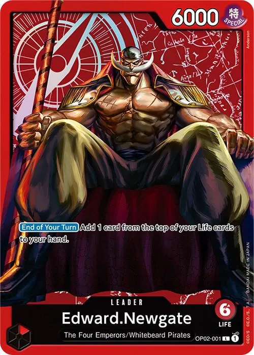 Edward.Newgate (Special Goods Set -Former Four Emperors-) #op2-001 – One Piece Promotion Cards