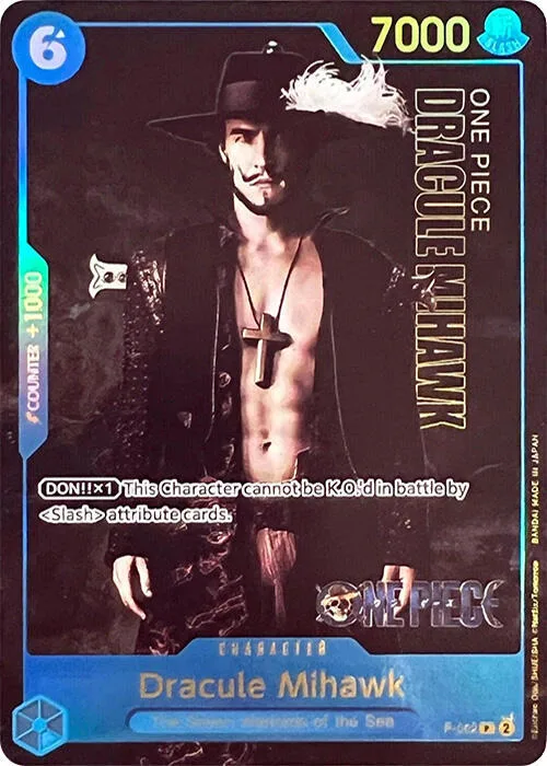 Dracule Mihawk (Premium Card Collection -Live Action Edition-) #p-052 – One Piece Promotion Cards