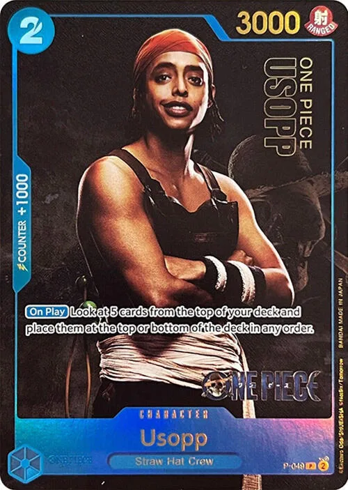 Usopp (Premium Card Collection -Live Action Edition-) #p-049 – One Piece Promotion Cards