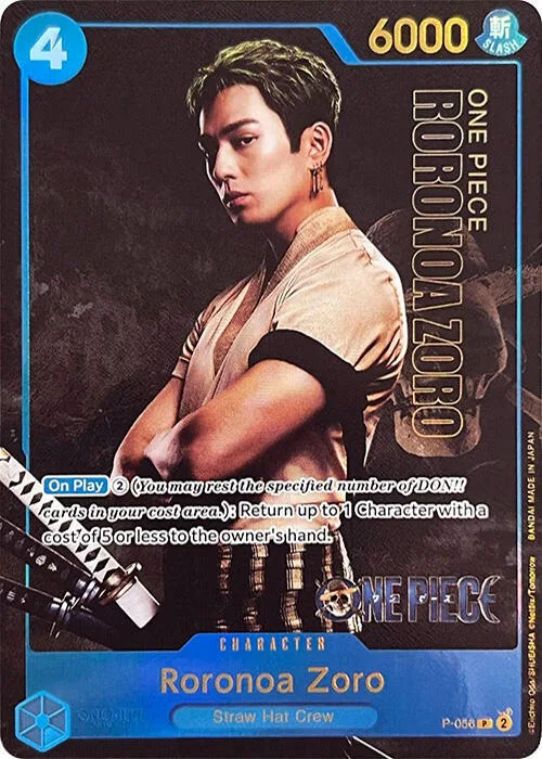 Roronoa Zoro (Premium Card Collection -Live Action Edition-) #p-056 – One Piece Promotion Cards