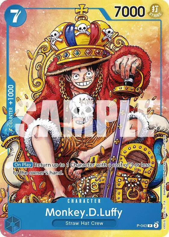 Monkey.D.Luffy (Convention Promo 2024) #p-043 – One Piece Promotion Cards