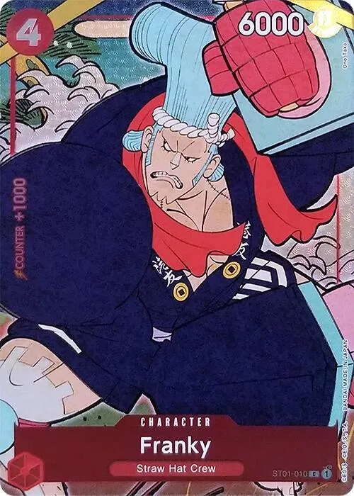 Franky (English Version 1st Anniversary Set) #st1-010 – One Piece Promotion Cards
