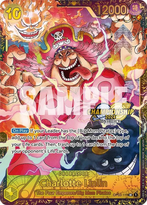 Charlotte Linlin (Championship 2024) #op3-114 – One Piece Promotion Cards