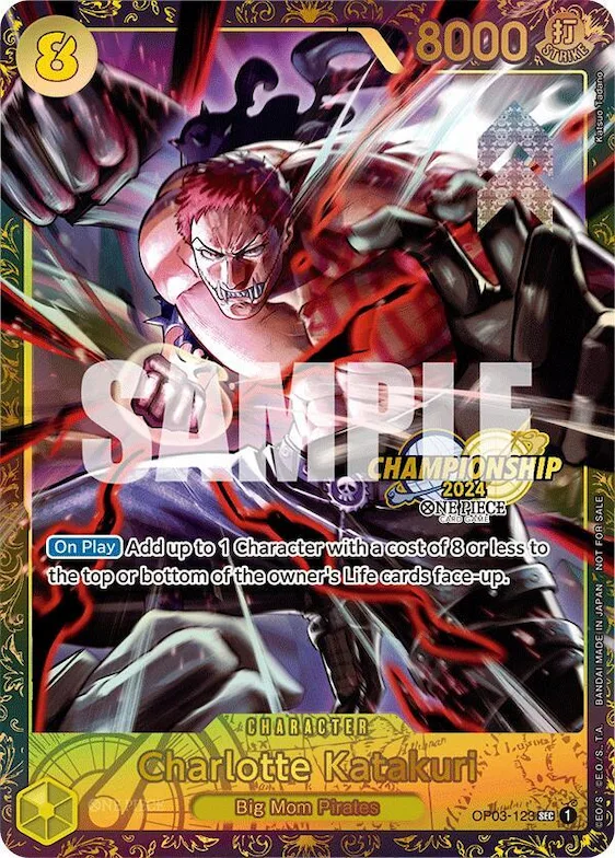 Charlotte Katakuri (Championship 2024) #op3-123 – One Piece Promotion Cards