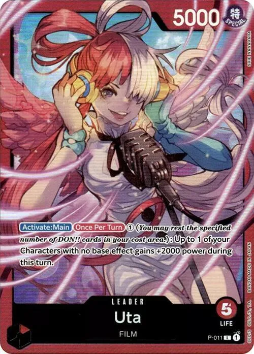 Uta - P-011 (Premium Card Collection -Uta-) #p-011 – One Piece Promotion Cards