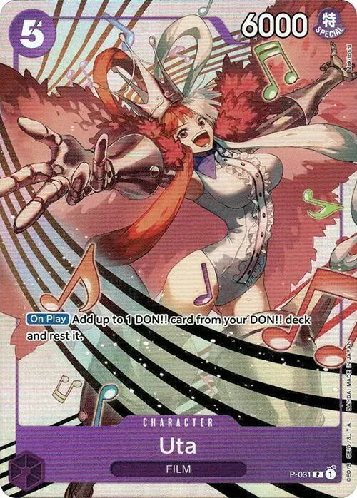 Uta - P-031 (Premium Card Collection -Uta-) #p-031 – One Piece Promotion Cards