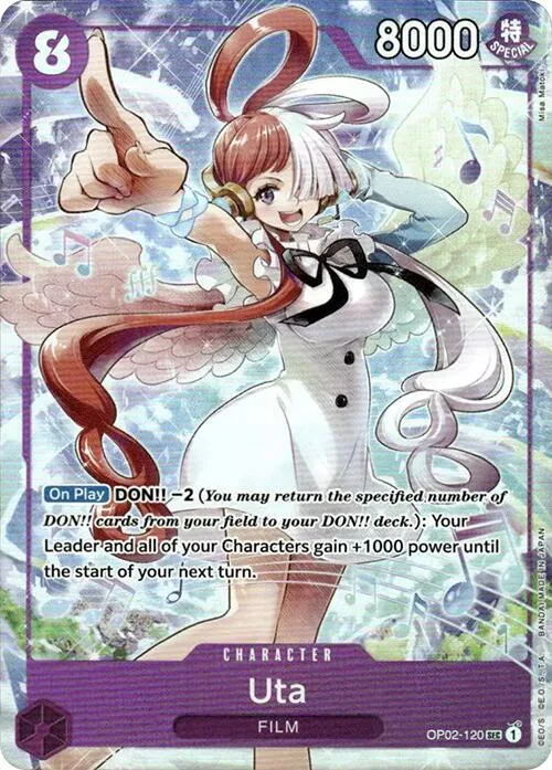 Uta - OP02-120 (Premium Card Collection -Uta-) #op2-120 – One Piece Promotion Cards