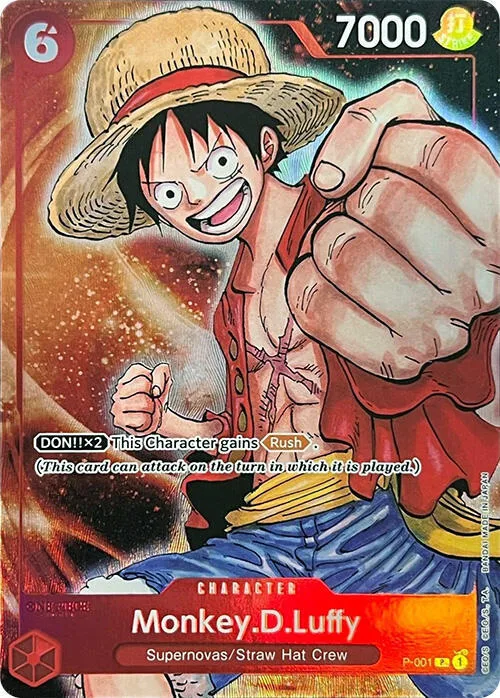 Monkey.D.Luffy (Premium Card Collection -BANDAI CARD GAMES Fest. 23-24 Edition-) #p-001 – One Piece Promotion Cards