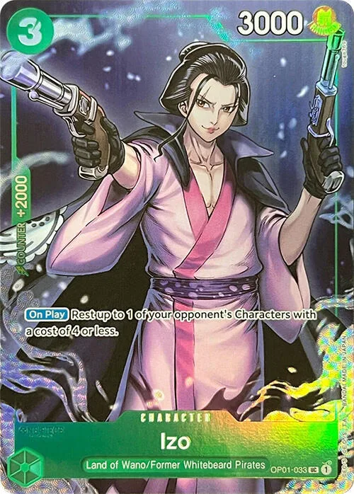 Izo (Premium Card Collection -BANDAI CARD GAMES Fest. 23-24 Edition-) #op1-033 – One Piece Promotion Cards