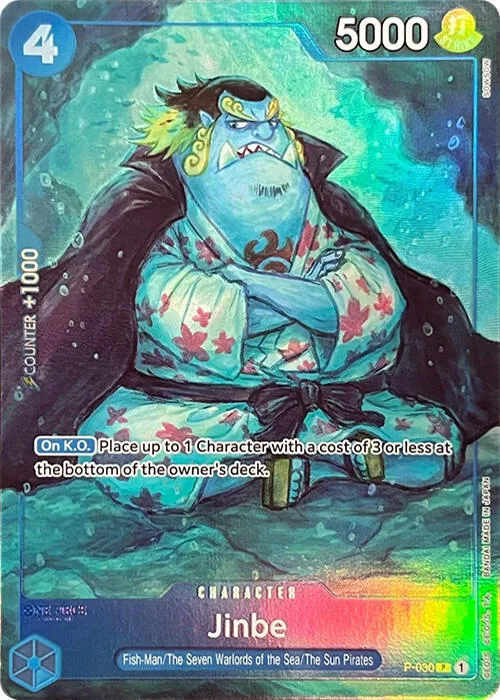 Jinbe (Premium Card Collection -BANDAI CARD GAMES Fest. 23-24 Edition-) #p-030 – One Piece Promotion Cards
