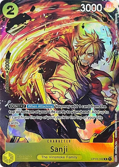 Sanji (Premium Card Collection -BANDAI CARD GAMES Fest. 23-24 Edition-) #op3-102 – One Piece Promotion Cards