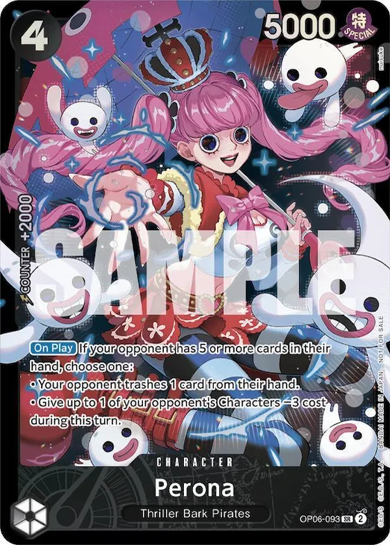 Perona (Store Treasure Cup 2024) #op6-093 – One Piece Promotion Cards