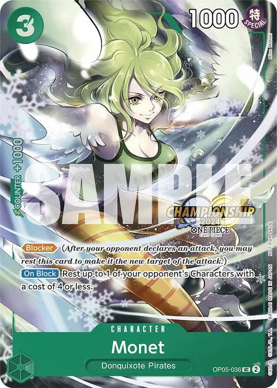 Monet (CS 2024 Event Pack) #op5-036 – One Piece Promotion Cards
