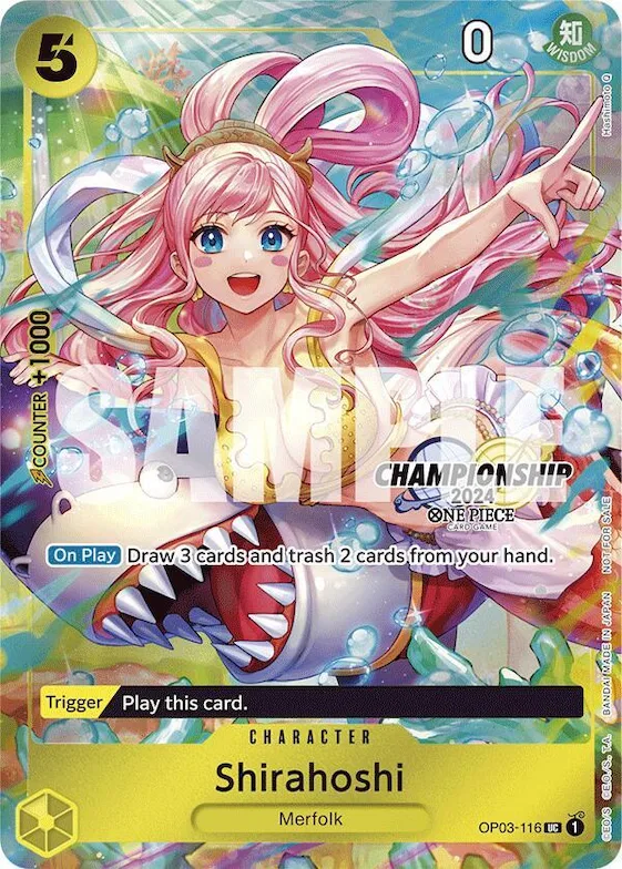Shirahoshi (CS 2024 Celebration Pack) #op3-116 – One Piece Promotion Cards