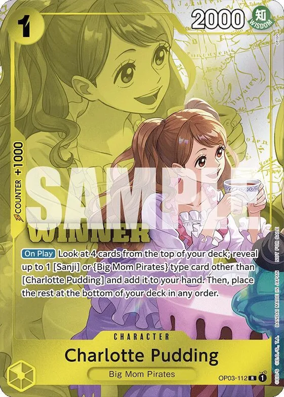 Charlotte Pudding (Winner Pack 2024 Oct.-Dec.) #op3-112 – One Piece Promotion Cards