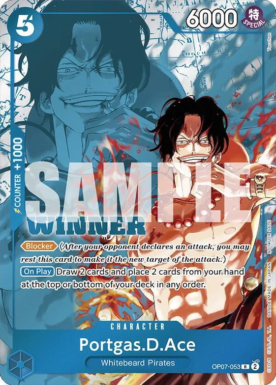 Portgas.D.Ace (Winner Pack 2024 Oct.-Dec.) #op7-053 – One Piece Promotion Cards
