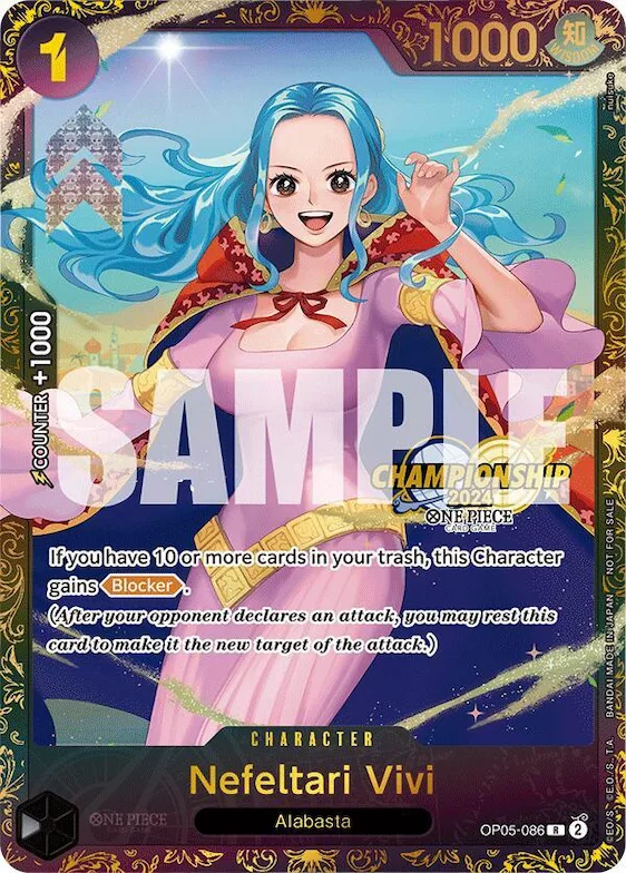 Nefeltari Vivi (October Championship 2024 Store Regionals) #op5-086 – One Piece Promotion Cards