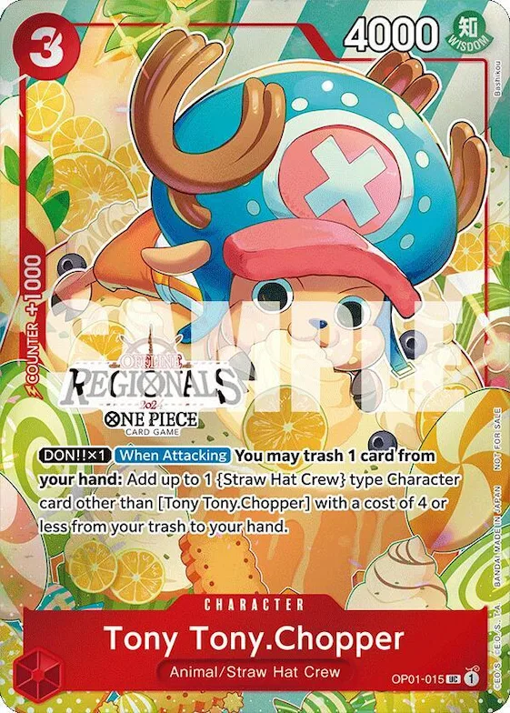 Tony Tony.Chopper (Offline Regional 2024 Vol. 3) #op1-015 – One Piece Promotion Cards