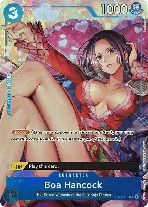 Boa Hancock (Premium Card Collection -Best Selection Vol. 2-) #st3-013 – One Piece Promotion Cards