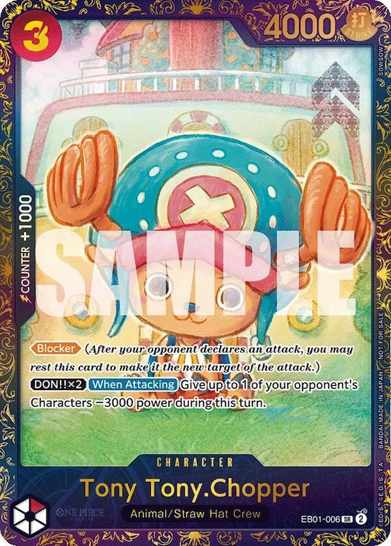 Tony Tony.Chopper (Treasure Cup 2024) #eb1-006 – One Piece Promotion Cards
