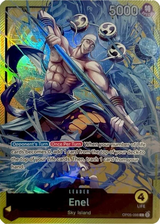 Enel (Sound Loader Vol. 2) #op5-098 – One Piece Promotion Cards
