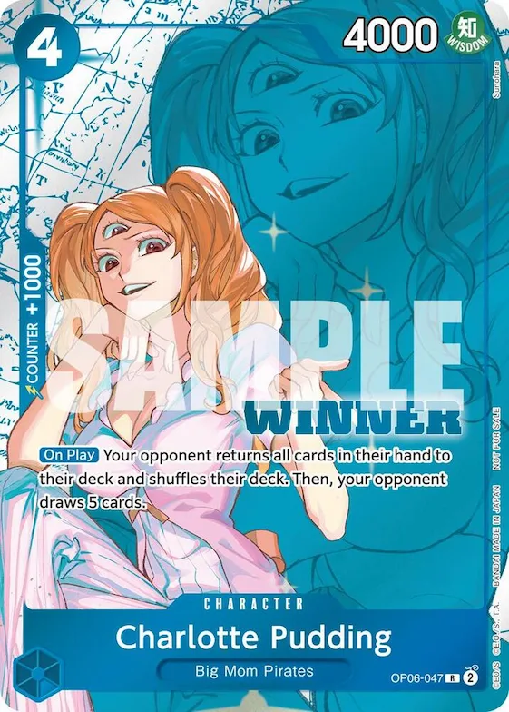 Charlotte Pudding (Winner Pack 2025 Vol. 1) #op6-047 – One Piece Promotion Cards