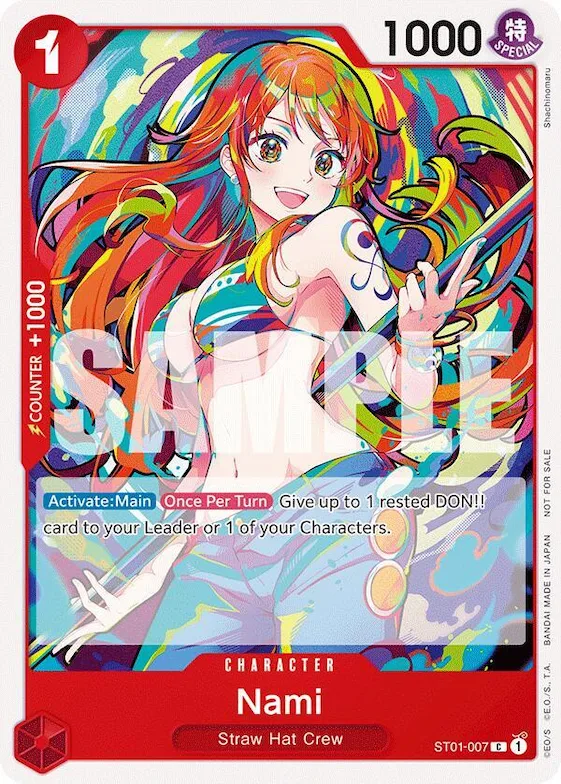 Nami (2025 New Year Event) #st1-007 – One Piece Promotion Cards