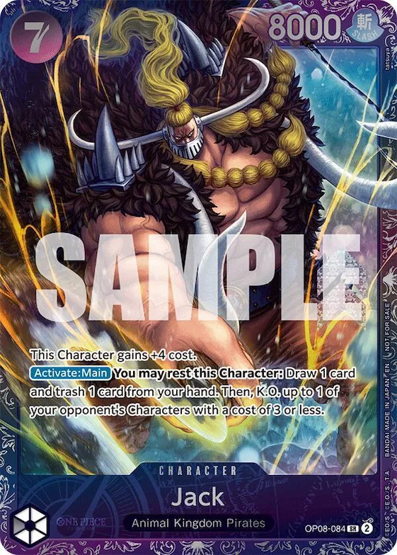 Jack (Treasure Cup 2025) #op8-084 – One Piece Promotion Cards