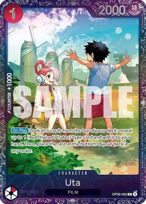 Uta (Treasure Cup 2025) #op9-002 – One Piece Promotion Cards