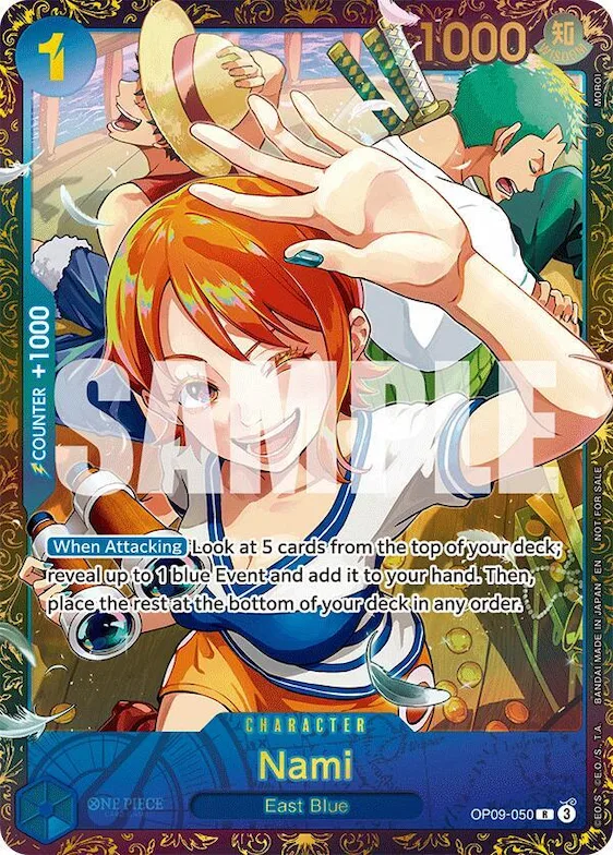 Nami (Championship 25-26 Regionals Season 1) #op9-050 – One Piece Promotion Cards