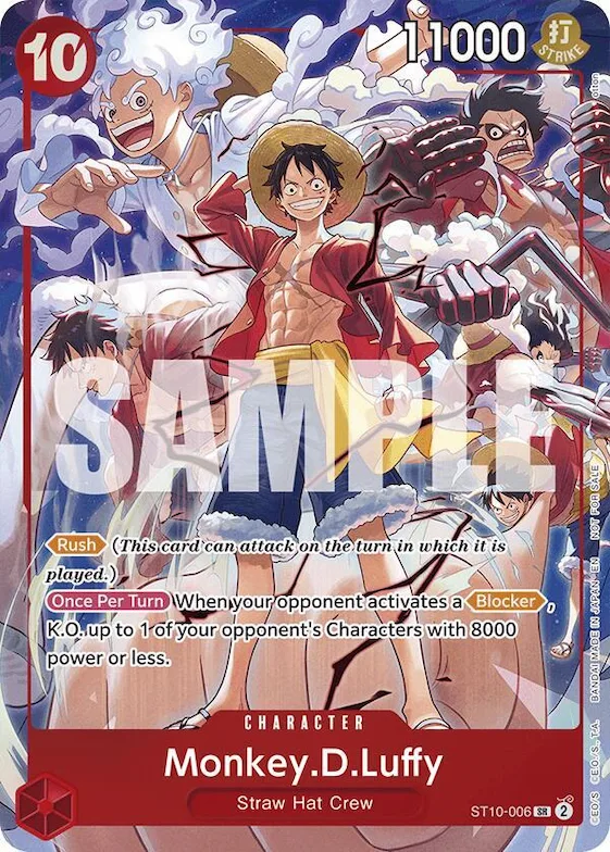 Monkey.D.Luffy (One Piece Day Dallas 2025) #st10-006 – One Piece Promotion Cards