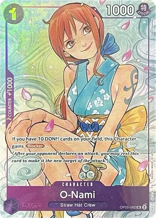 O-Nami (Illustration Box Vol.1) #op5-062 – One Piece Promotion Cards