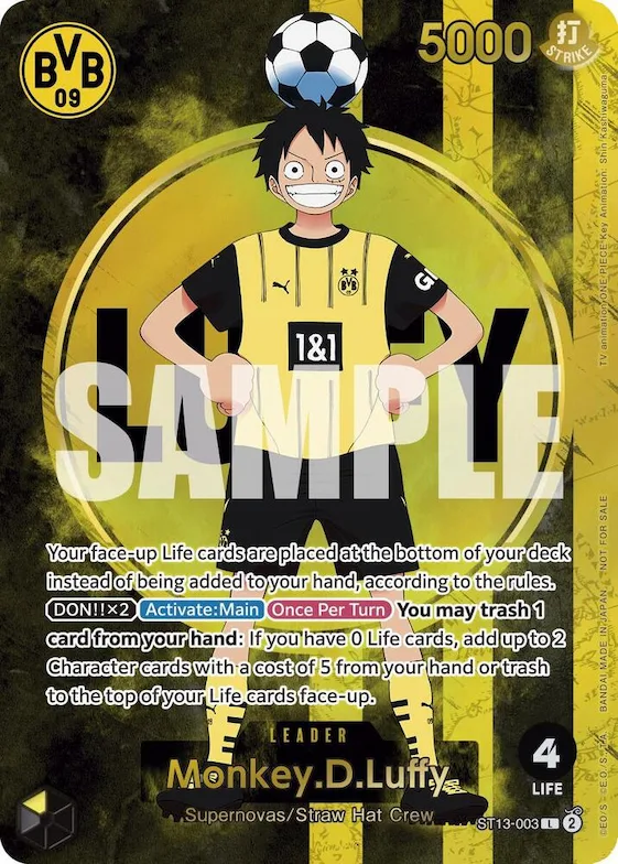 Monkey.D.Luffy (BVB x One Piece Campaign) #st13-003 – One Piece Promotion Cards
